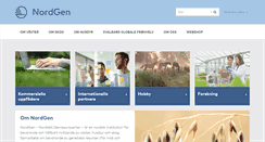 Desktop Screenshot of nordgen.org