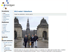 Tablet Screenshot of nordgen.com